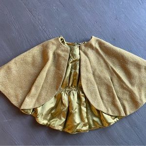 Gold Cape for Girls